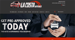 Desktop Screenshot of lacostaautosales.com